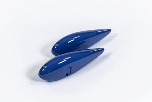 Extreme Flight - Extra 300 EXP 70" V2, Wheelpants, Orange/Blue