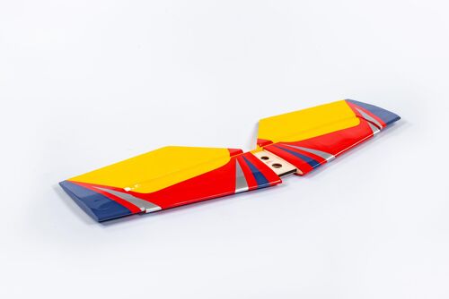 Extreme Flight - Extra 300 85", Elevators, Orange/Blue