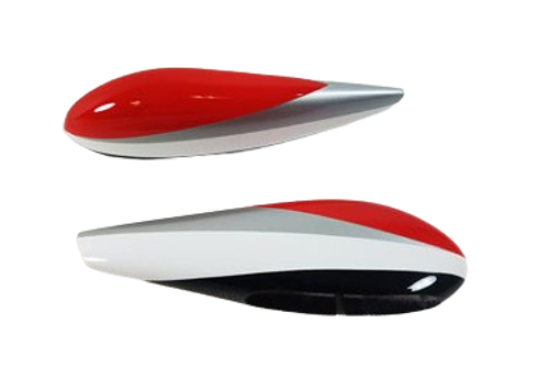 Extra 300 52" EXP, Radverkleidungen, Rot