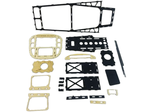 Slick 580 74", Support moteur