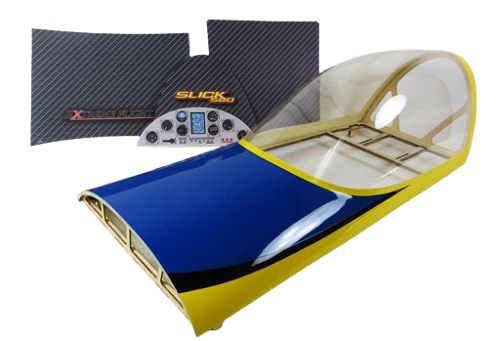 Slick 580 105,5" EXP, verrière, Jaune/ Bleu