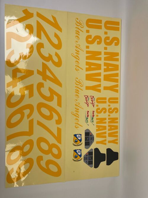 Feuille de décalcomanies L-39 Blue Angels