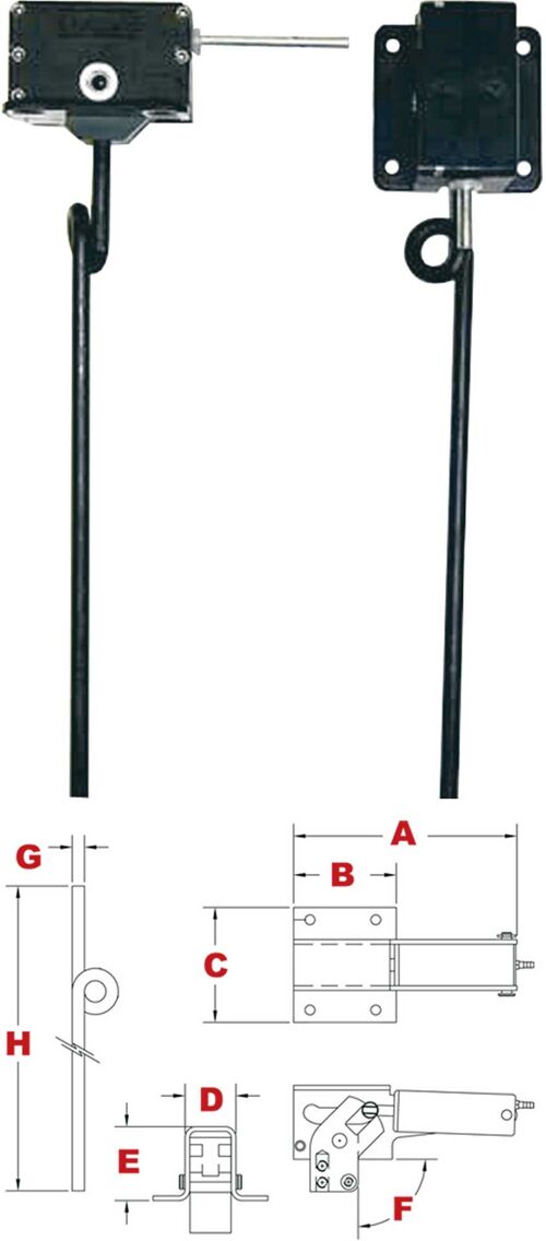 Robart #608HD Mechanical retractable undercarriage up to 4.5 kg