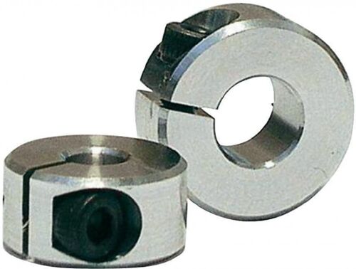 Geschlitzte Aluminiumkragen 6mm (5 Stück)