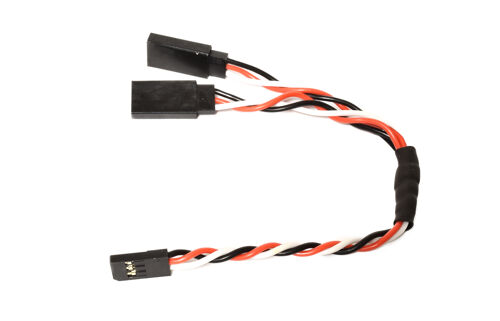 Titanium - Servo Y-kabel 150mm Futaba (Silicone)