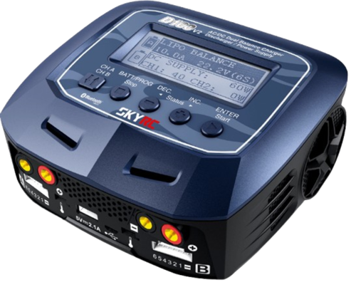 SkyRc - D100 V2 AC/DC Dual Balance Charger 2x 100W