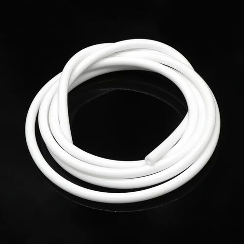 Silicone Tubing 10x7mm White (per meter)