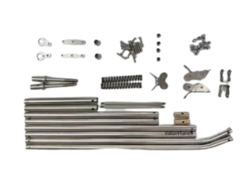 Valueplanes, ensemble de train d'atterrissage 1/4 Tiger Moth