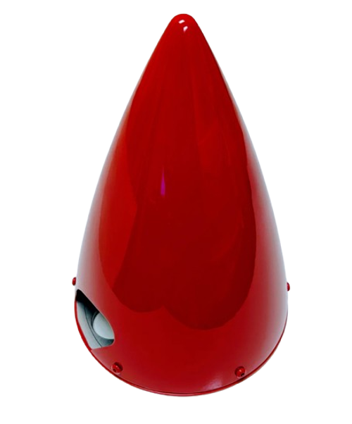 Extreme Flight - 5" / 127mm Carbon Spinner - Dark Red