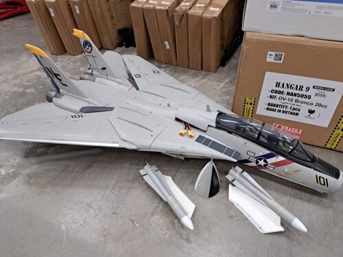Second Hand - Freewing F-14 Tomcat Twin 80mm EDF Jet - PNP - As New