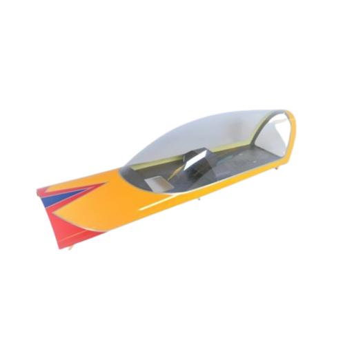 Extreme Flight - Extra 300 EXP 70" V2, Canopy, Yellow/Red/Blue