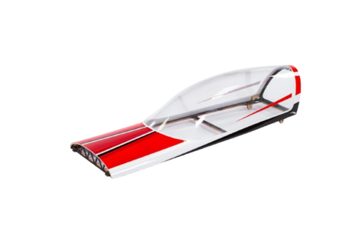 Extreme Flight - Extra 300 125" V4, Canopy, Red/White/Black