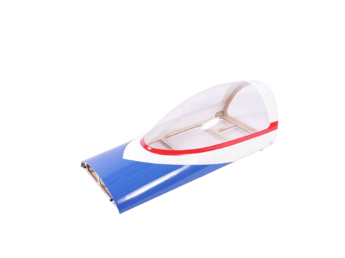 Laser 74" V2, Kabine, Bedrucktes Design