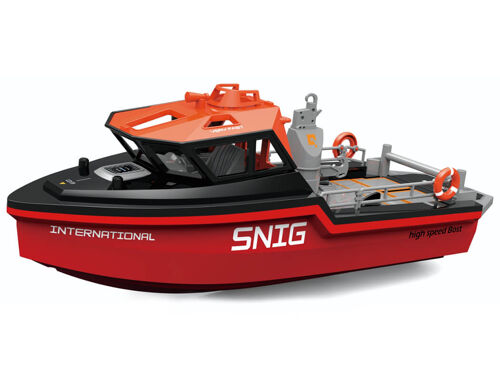 Heng Long Snig Rescue RTR Boat Brushless 320mm Black