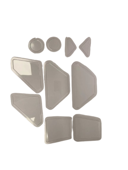 Turbo Bushmaster 140" (120CC), fenêtre latérale, rouge