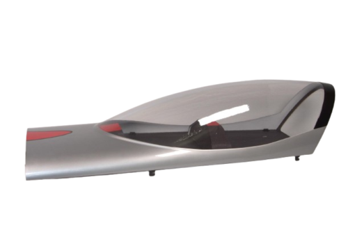 Extreme Flight - Extra NG 91", Verrière, Rouge/Argent