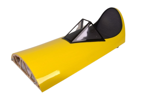 Extreme Flight - Muscle Bipe 85", Verrière, Jaune/Noir