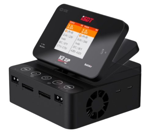 ISDT - K2 ZIP Charger AC/DC 2x 500W 1-8s