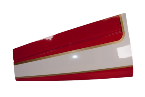 Laser 91" V1, Flügelset, Rotes Design