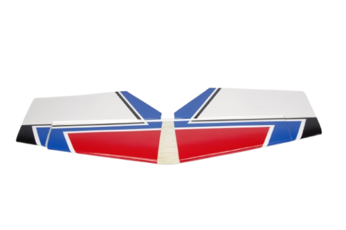 Extra 300 58", Höhenruder rot/weiß/blau