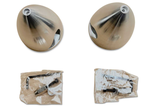 Hangar 9 - Spinners en aluminium, 2,75" : OV-10 Bronco 20cc (2 pièces)