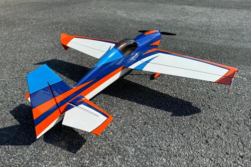 Extreme Flight - Slick 580 60" V3, White/Blue/Orange RxR (Receiver Ready - PNP)