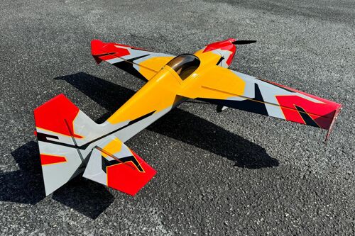Extreme Flight - Slick 580 60" V3, Yellow/Red/Grey RxR (Receiver Ready - PNP)