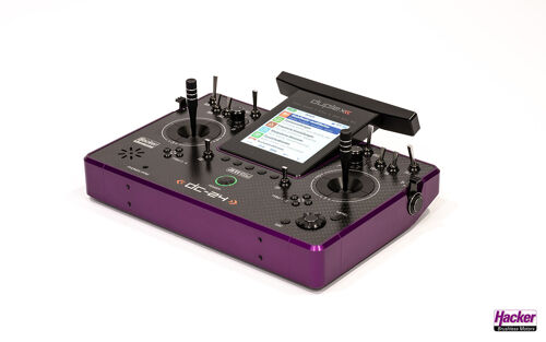 Jeti DUPLEX DC-24 II Carbon Line Purple édition limitée + REX 12 Assist