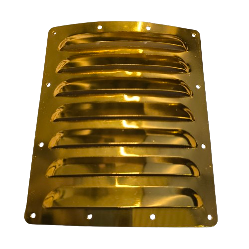 Aluminum Ventilation Grille 120x100mm (Gold)