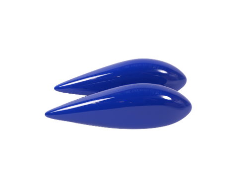 Extreme Flight - Extra 300 78" V3, Wheelpants, Orange/Blue