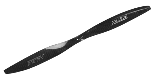 Falcon - 9x2.5 Indoor Superlichte Carbon Propeller