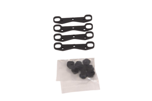 Voor-/Achter Toe platen met inserts