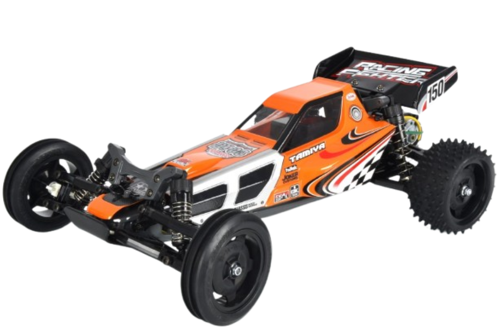 Tamiya - Racing Fighter (DT-02) 1/10 Kit Car High Performance Off Road + Radio/Motor/ESC/Battery/Charger