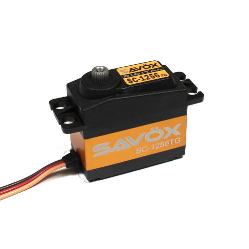 Savox - Servo - SC-1256TG - Digitaal - Coreless Motor - Titanium tandwiel (20,0kg, 0,15s @ 6,0V)