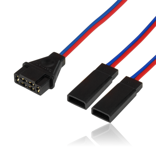 Adapter lead MPX female / 2xJR male