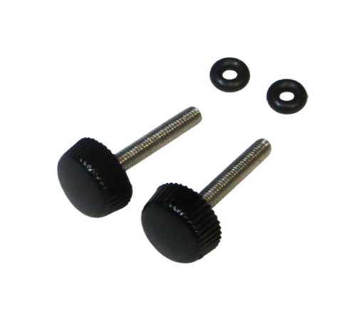 Extreme Flight - 3mm Thumb Screws for Canopies and SFG's, Black