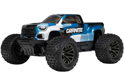 Arrma - 1/10 GRANITE 223S DSC 4X4 RTR Brushless Monster Truck, Bleu