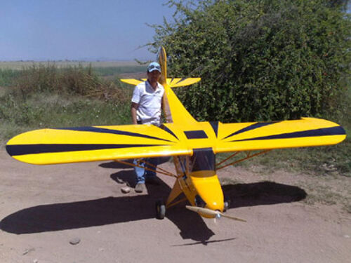 Bill Hempel - 40% Clipped Wing Cub: 144"ws Yellow/Black