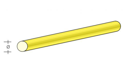 Aeronaut - Nikkel zilverdraad 1,5x1000mm