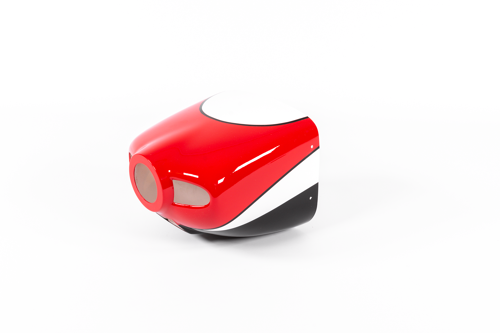 Extreme Flight - Edge 540 67", Cowl, Dark Red/White