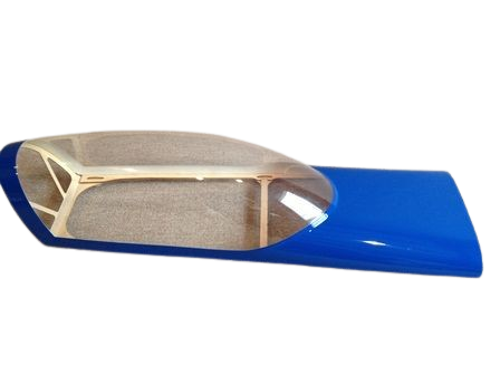 Extreme Flight - Edge 540 67", Canopy, Blue/Yellow