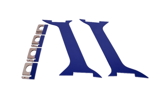 Extreme Flight - Muscle Bipe 85", Haubans d'Aile, Bleu/Blanc