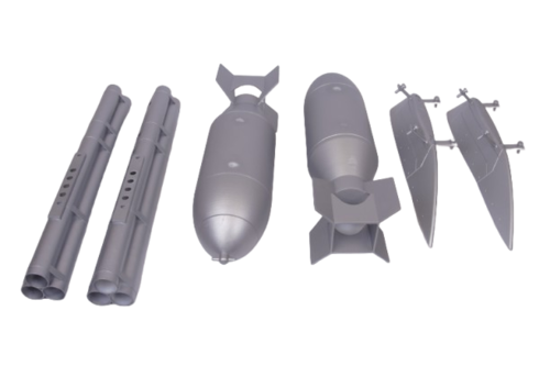 BGM und Raketen für P47 Thunderbolt 96"