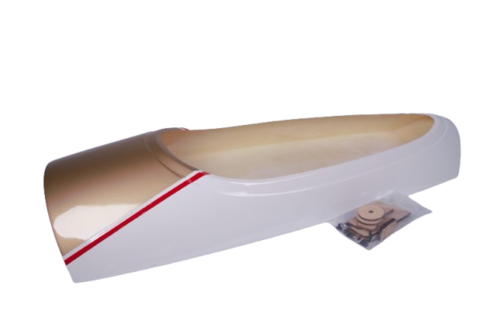 CY Model - F8F Bearcat, Cockpit (ohne Plexiglas), Weiß/Gold