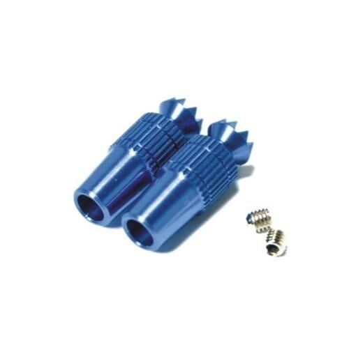 Stick Ends V1 BLUE M4 - JR/SPEKTRUM : Embouts de stick V1 BLEU M4 - JR/SPEKTRUM