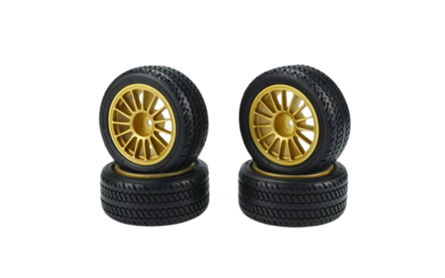 Carisma RC - M48S - Tarmac Spec Tires - Mounted - Set 4 Pcs
