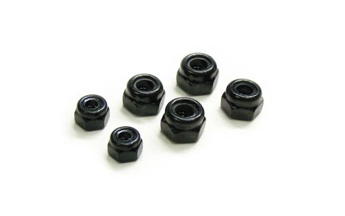 Carisma RC - Lock Nuts M4 & M3 - For Crf1 M40S-B-Dt Gt10Rs