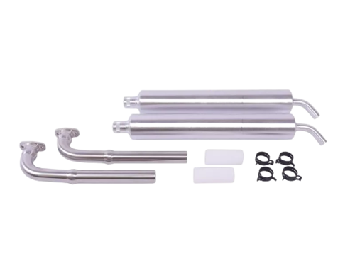 MTW - Muffler Set For DLE170 With TD120K And Knuckle Headers