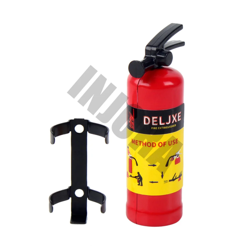 INJORA Mini Extincteur en Plastique avec Autocollant, Accessoires à l’Échelle pour Crawler RC 1/10