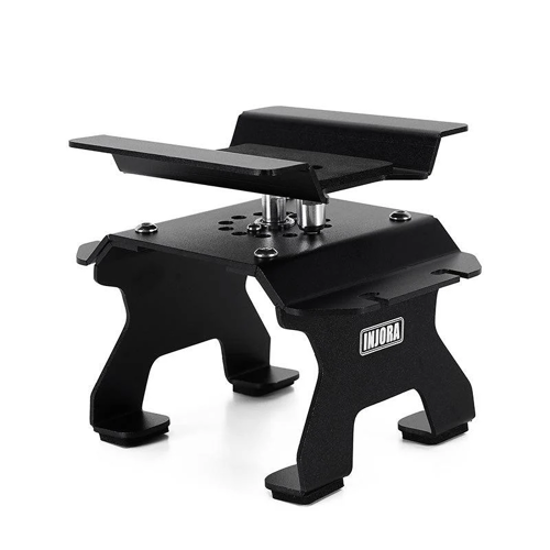 INJORA Support en Aluminium pour Voiture RC avec Support de Amortisseur pour Crawler RC 1/24 1/18
